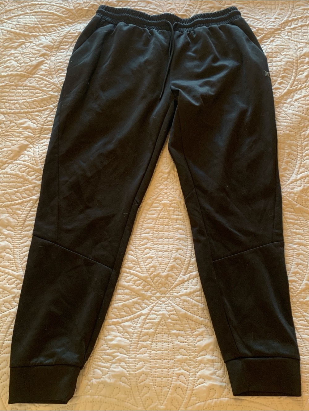 Hurley Black Men's Jogger Sweatpants